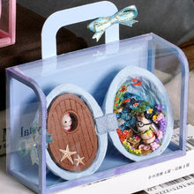 Load image into Gallery viewer, CUTEBEE muñeca casa miniatura DIY muñecas con muebles de casa de madera de juguetes para los niños de vacaciones Z009