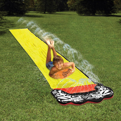 4.8m Giant Surf 'N Water Slide Fun Lawn Water Slides Pools For Kids Summer PVC Games Center Backyard Outdoor Children Adult Toys